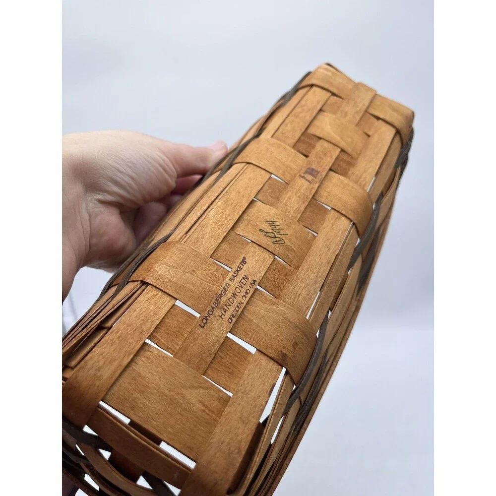 Longaberger Heartland Muffin Cracker Basket
